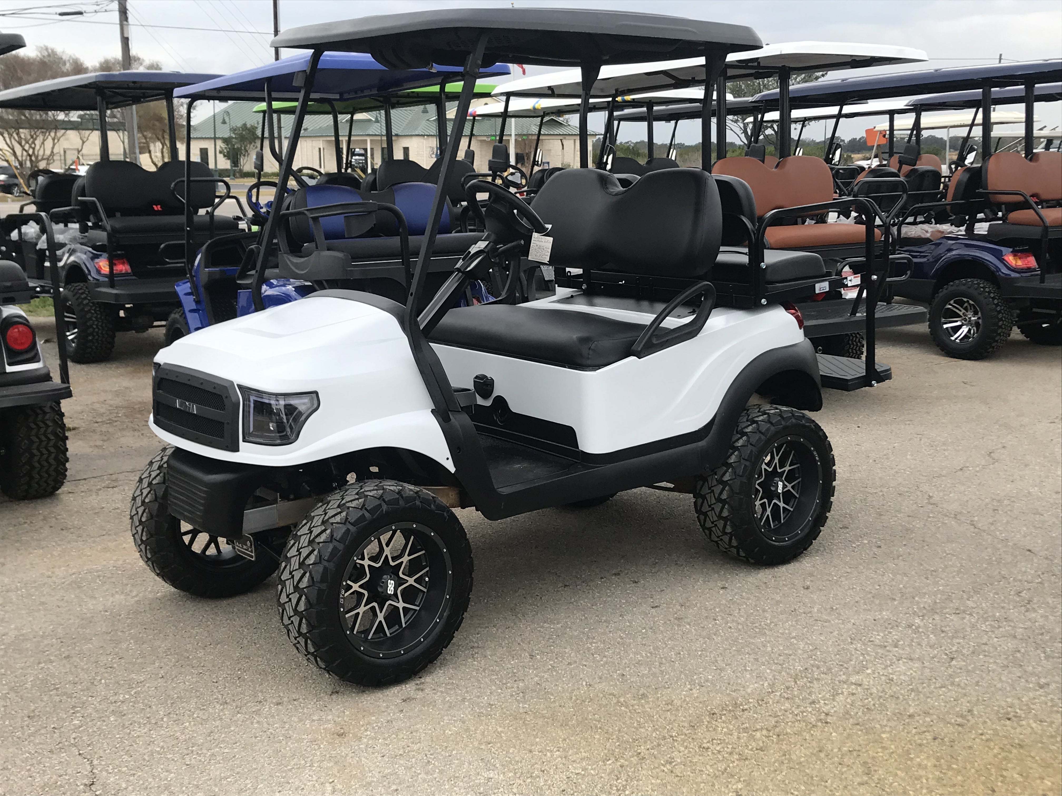 CLUB CAR. LIFT. REAR SEAT. - Ennis Golf Carts