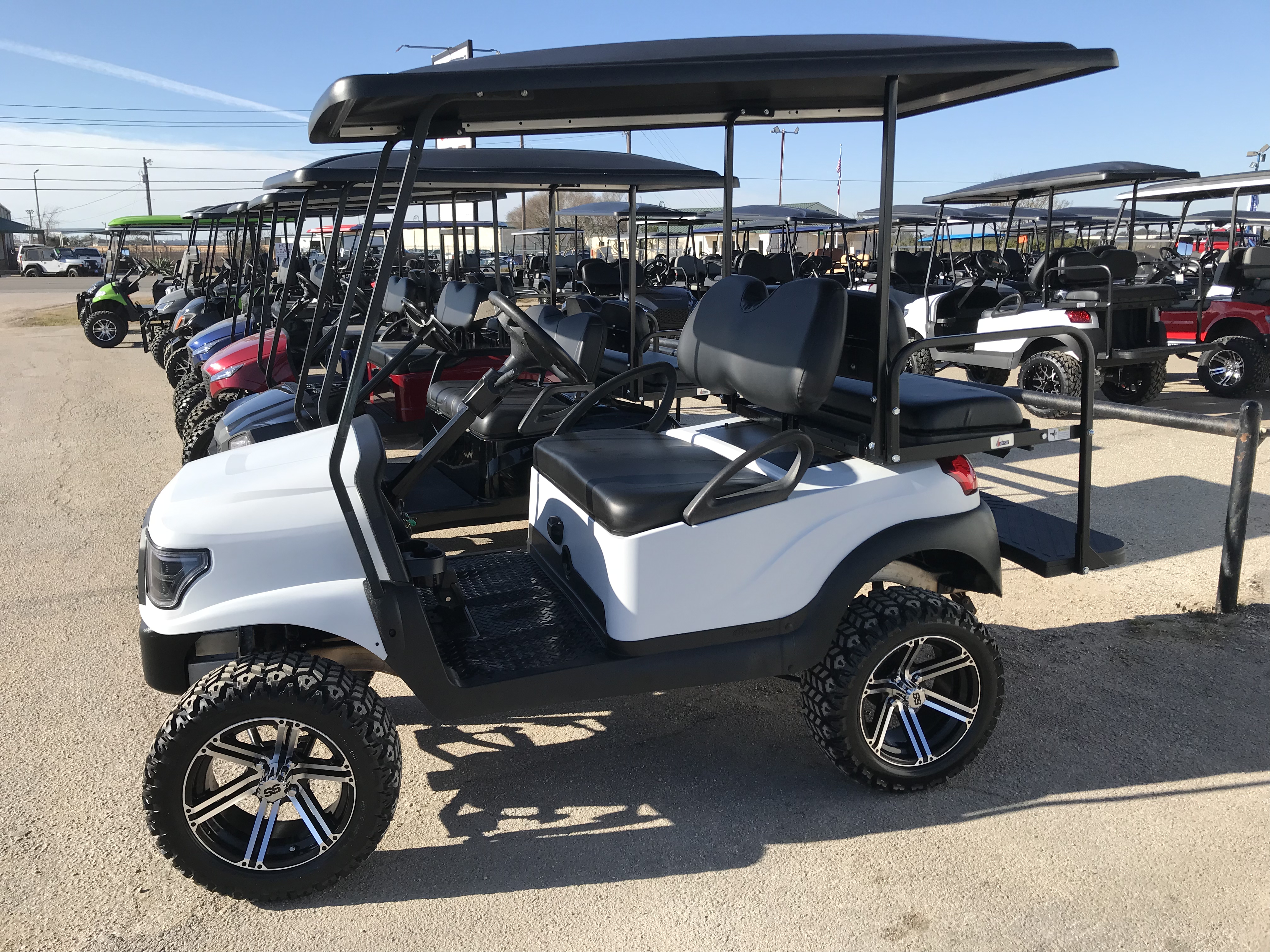 CLUB CAR. LIFT. REAR SEAT. - Ennis Golf Carts