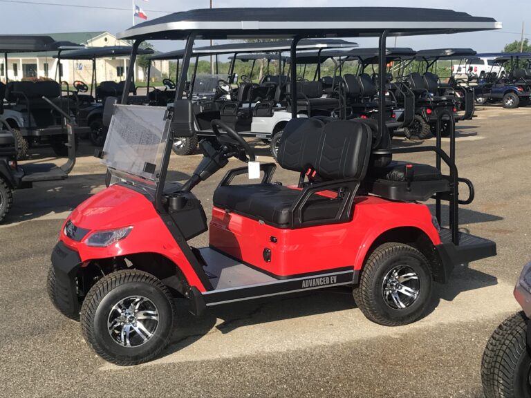 ADVANCED EV 4 Ennis Golf Carts