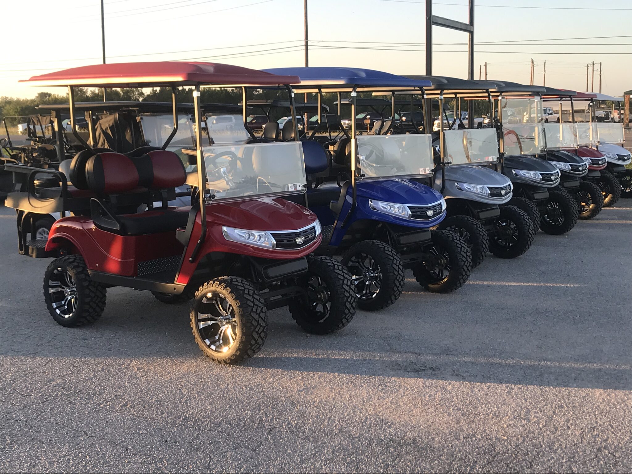 FINANCING AVAILABLE FOR ALL MODELS Ennis Golf Carts