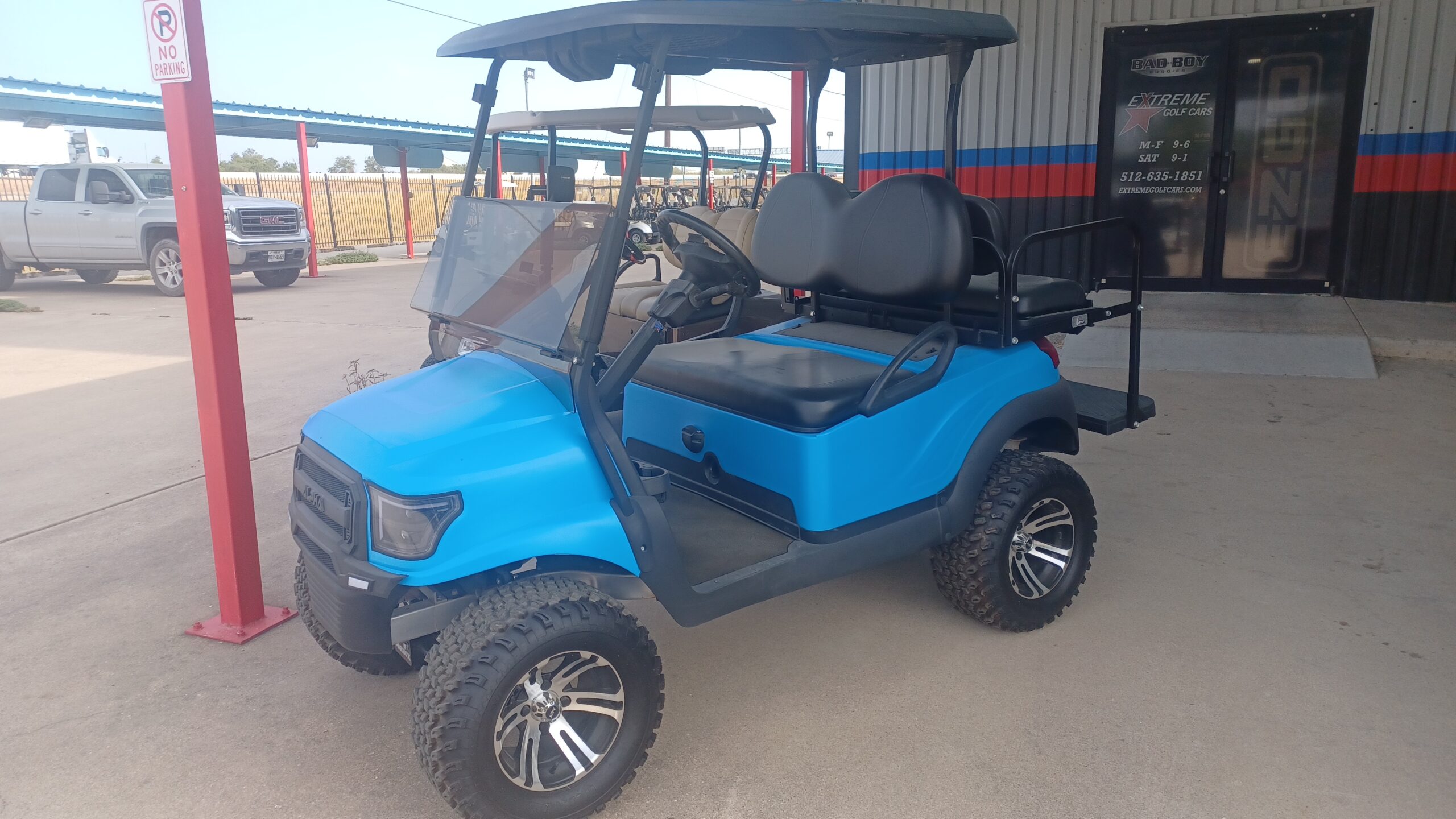 2017 CLUB CAR ALPHA Lifted 4 Passenger – BLUE