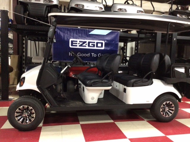 2023 E-Z-GO Express S6 EFI 4 Passenger – WHITE