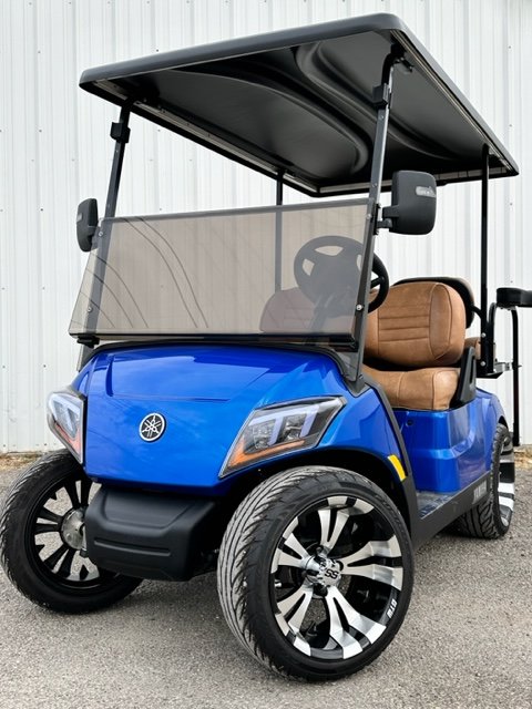 2023 Yamaha Quietech Gas EFI Golf Cart – BLUE
