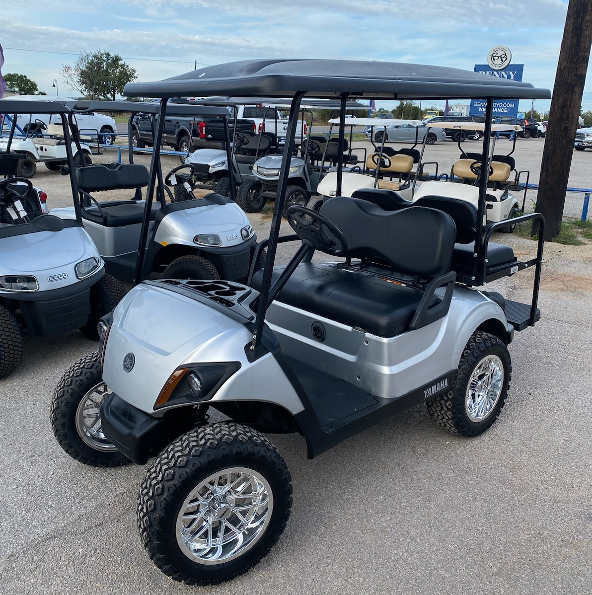 CLUB CAR. LIFT. REAR SEAT. - Ennis Golf Carts