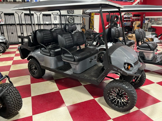 2024 E-Z-GO Express L6- Slate - Ennis Golf Carts