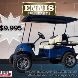 New Yamaha Quietech EFI Golf Carts